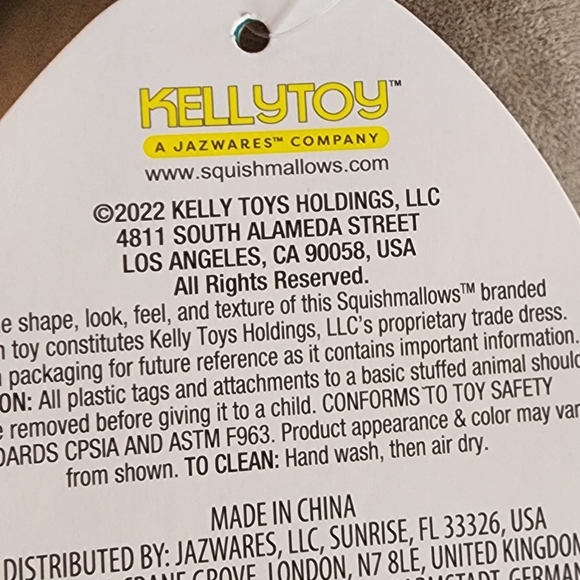 SHAUN 🐶 Gray Schnauzer Original Squishmallow by Kelly Toy ☆》NWT《☆ - Picture 8 of 8